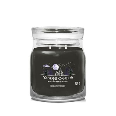 Aromatic candle Signature glass medium Midsummer´s Night 368 g