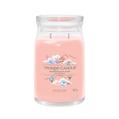 Aromatic candle Signature large glass Watercolor Skies 567 g