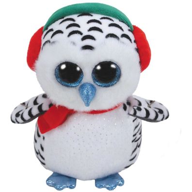 Ty Plüsch - Glubschis Beanie Boos - Nester Schneeeule - 24 cm