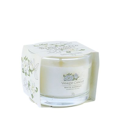 Votive candle in glass White Gardenia 37 g