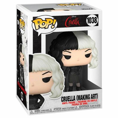 POP-Figur Disney Cruella Herstellung von Kunst