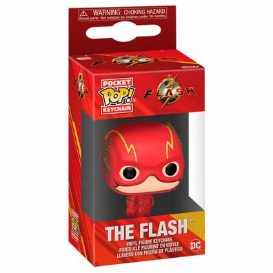 The Flash Pocket POP! Vinyl Schlüsselanhänger 4 cm The Flash