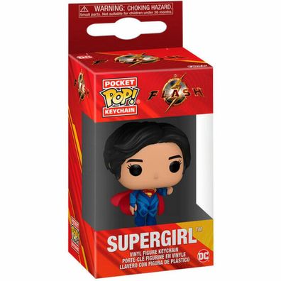 The Flash Pocket POP! Vinyl Schlüsselanhänger 4 cm Supergirl