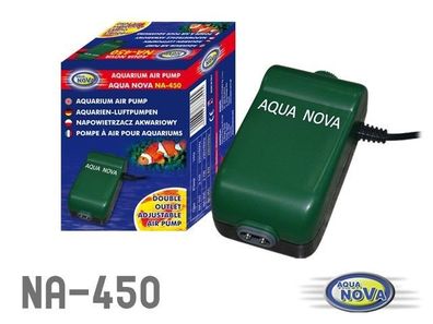 Aqua Nova Membranpumpe NA-450 2x 200 L/h Luftpumpe