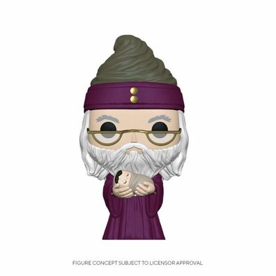 Harry Potter POP! Movies Vinyl Figur Dumbledore w/Baby Harry 9 cm