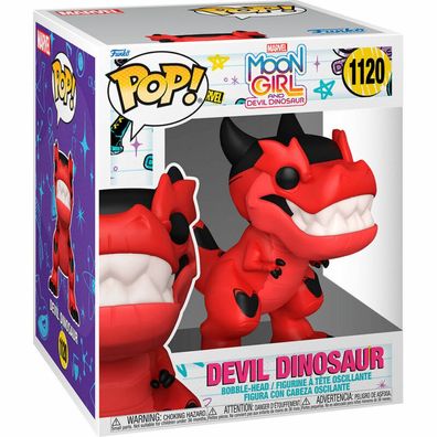 Moon Girl & Devil Dino Super Sized POP! Vinyl Figur Devil Dino 15 cm