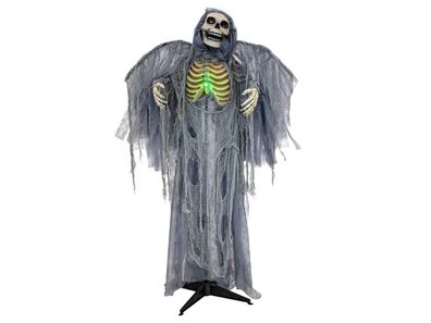 Europalms Halloween Figur Todesengel, animiert, 160cm