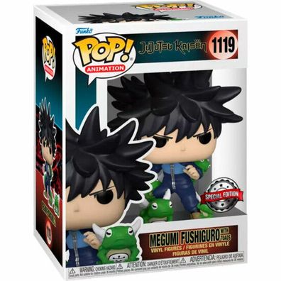 Jujutsu Kaisen POP & Buddy! Animation Vinyl Figur Megumi w/Toads 9 cm