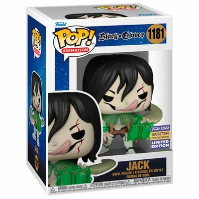 Black Clover POP! Animation Vinyl Figur Jack(Ripper) 9 cm