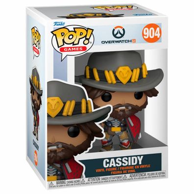 Overwatch 2 POP! Games Vinyl Figur Cassidy 9 cm