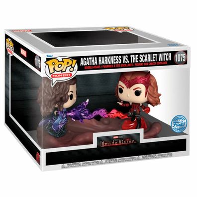 Wanda Vision POP! Movie Moments Vinyl Figuren 2er-Pack Wanda VS Agatha 9 cm