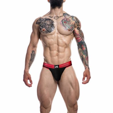 CUT4MEN - Jockstrap RUGBY RED M