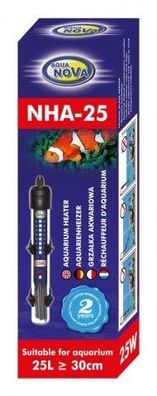 Aqua Nova Regelheizer 25 Watt für das Aquarium bis 25 Liter