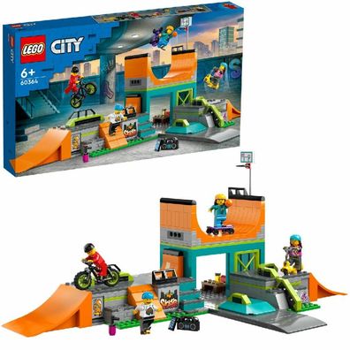 LEGO 60364 City Skaterpark, Spielzeug für Kinder ab 6 Jahren