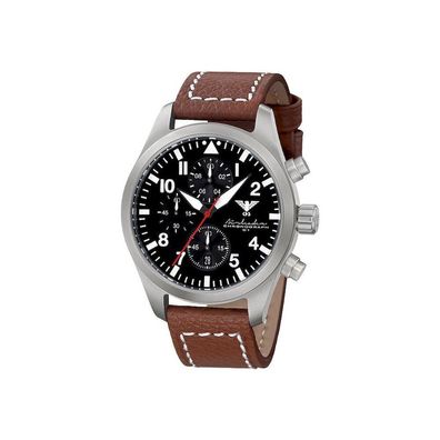 KHS - Armbanduhr - Herren - Airleader Steel Chronograph - KHS. AIRSC. LB5