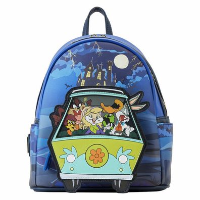 Loungefly Warner Bros 100th Anniversary Looney Tunes & Scooby Rucksack 26cm