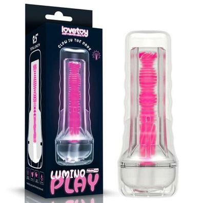 Lumino Play Masturbator Pink Glow 8.5