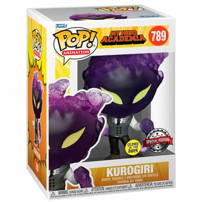 My Hero Academia POP! Animation Vinyl Figur Kurogiri (GW) Special Edition 9 cm