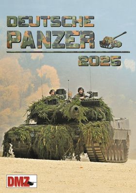 Kalender - Deutsche Panzer 2025 - farbig bebildert NEU!