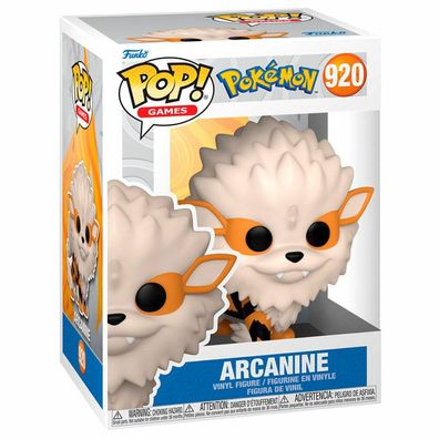 Pokemon POP! Games Vinyl Figur Arcanine (EMEA) 9 cm