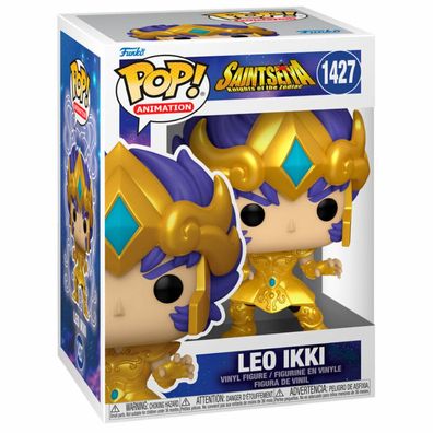 Saint Seiya POP! Animation Figur Gold Leo Ikki 9 cm