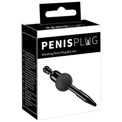 Vibrating Penis Plug 8 mm