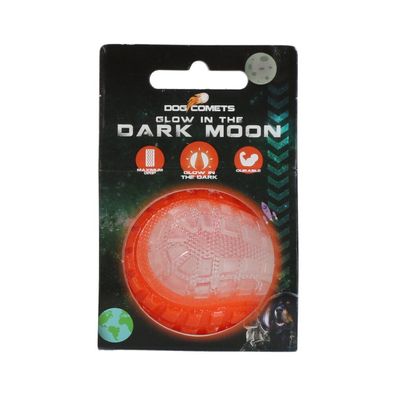 Dog Comets Glow in the Dark Moon Orange S