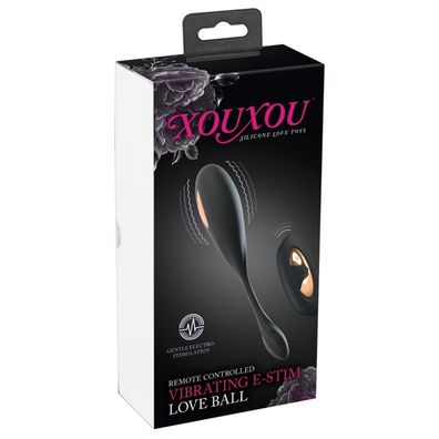 XOUXOU RC Vibrating E-Stim Lov