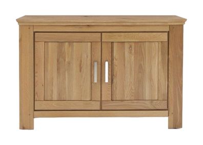 Anrichte Teilmassiv Iantha 100x85x47 Sideboard Wildeiche natur geölt