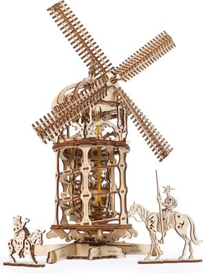 Ugears Houten Toren Windmolen DIY Modelbouw Knutselen