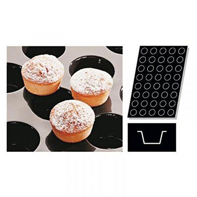Sambonet Pasticceria Flexipan Form 60x40 40 Minimuffins P0002-P00790-47740-67