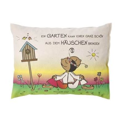 Goebel Goebel Atelier Der kleine Yogi® - Bio Kissen KY TK KI Ein Garten 54103141