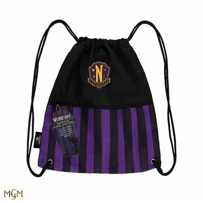 Nevermore Academy Lila Rucksack Tasche 34x34,5 cm