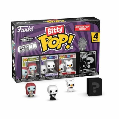 Nightmare Before Christmas Bitty POP! Vinyl Figuren 4er-Pack Sally 2,5 cm