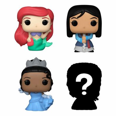 Disney Princesses Bitty POP! Vinyl Figuren 4er-Pack Ariel 2,5 cm