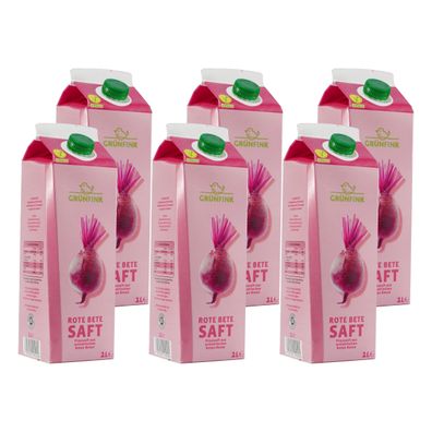 Grünfink Rote Bete Saft ( (8 x 1,0L)