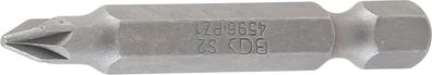 Bit | Länge 50 mm | Antrieb Außensechskant 6,3 mm (1/4") | Kreuzschlitz PZ1 BGS