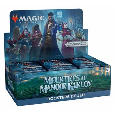 Magic the Gathering Meurtres au manoir Karlov Play-Booster Display (36) französisch