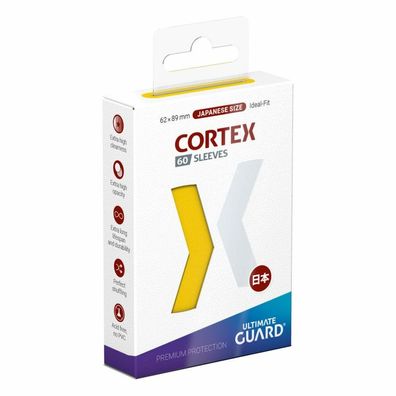 Ultimate Guard Cortex Sleeves Japanische Größe Yellow (60)