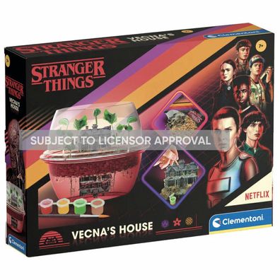 Clementoni Stranger Things - Schattenwelt-Terrarium