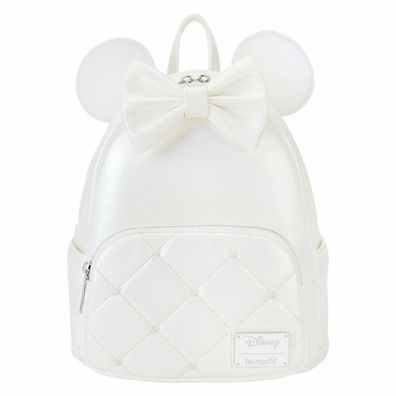 Loungefly Disney Minnie Mouse schillernde Hochzeit Rucksack 26cm