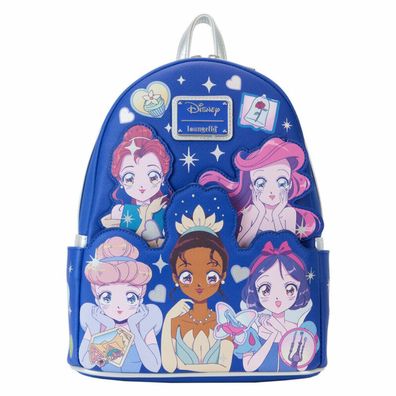 Loungefly Disney Prinzessin Manga Style Rucksack 26cm