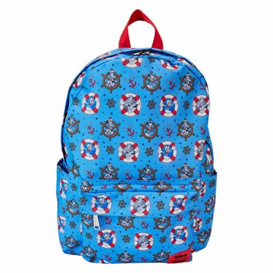 Loungefly Disney Donald Duck 90. Jahrestag Nylon Rucksack 43cm