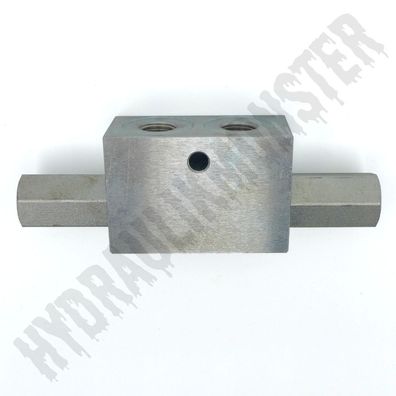 Rückschlagventil Doppelblock Lasthalteventil Sperrblock 1/4", 3/8", 1/2"