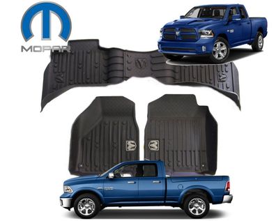 Mopar Premium Heavy Duty All Weather Fußmatten 3er Set vorn/hinten Quad Cab RAM