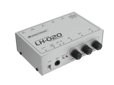 Omnitronic LH-020 3-Kanal-Mikrofonmixer