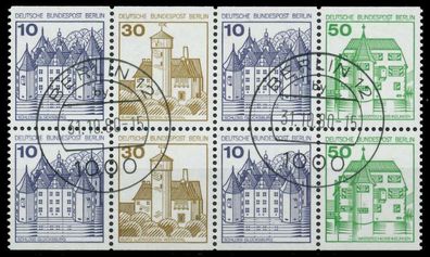 BERLIN Heftchenblatt Nr HB 19 zentrisch gestempelt X8F1486