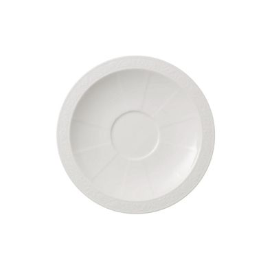 Villeroy & Boch White Pearl Frühstücks-/Suppenuntertasse Premium Bone Porcelain