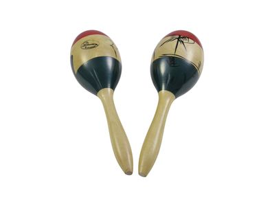 Dimavery Maracas Jamaika, Holz 2x