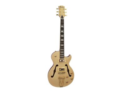 Dimavery LP-600 E-Gitarre, natur Ahorn